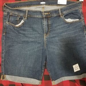 Old Navy Denim Bermuda Shorts